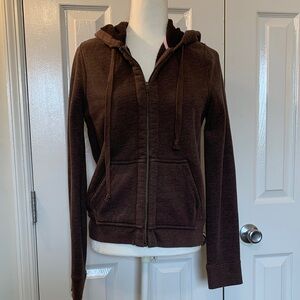 J. Crew Factory Brown Hoodie Jacket
